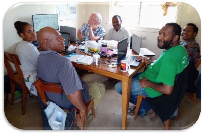 Bijbelwerk Papua Nieuw Guinea - project afbeelding